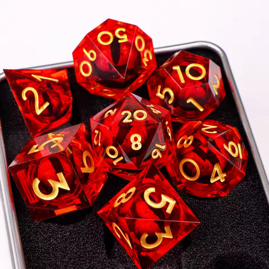Dragon Eye Liquid-Core Dice Set